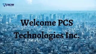 Municipal Broadband Internet – PCS Technologies Inc.