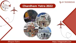 Chardham Yatra 2022