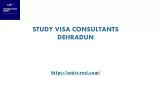 Study Visa Consultants In Dehradun - Universities Crest