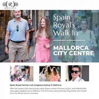 Spain Royal’s Walk In Mallorca City Centre