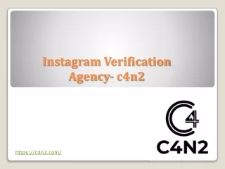 Instagram Verification Agency- c4n2