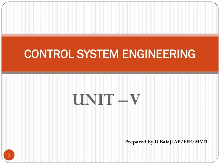 control system engineering