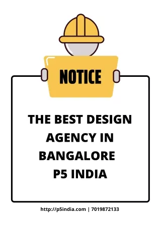 Design Agency in Bangalore  P5 INDIA