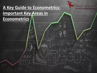 A Key Guide to Econometrics: Important Key Areas in Econometrics