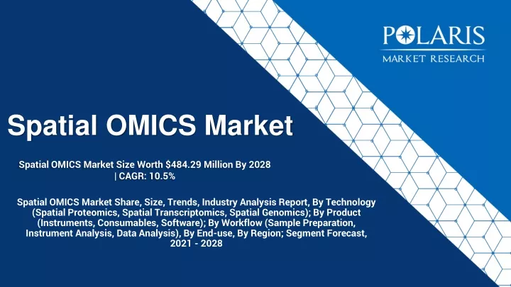 spatial omics market size worth 484 29 million by 2028 cagr 10 5