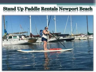 Stand Up Paddle Rentals Newport Beach