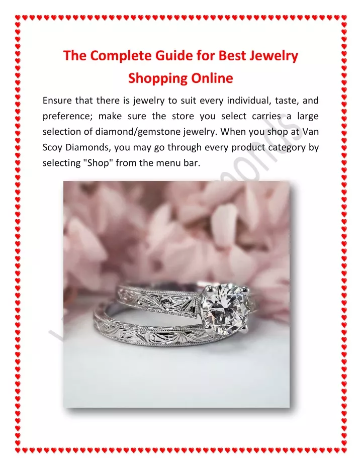 the complete guide for best jewelry shopping