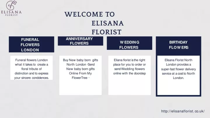 welcome to elisana florist