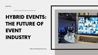 Hybrid Events: The Future Of Event Industry