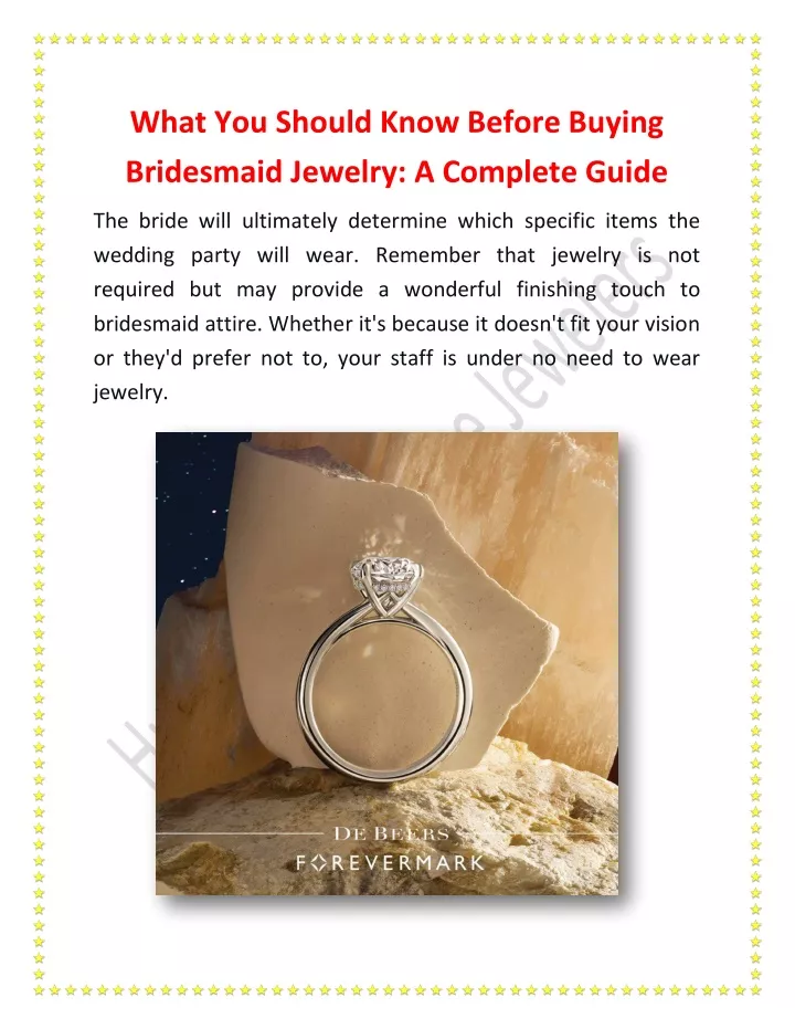 what you should know before buying bridesmaid