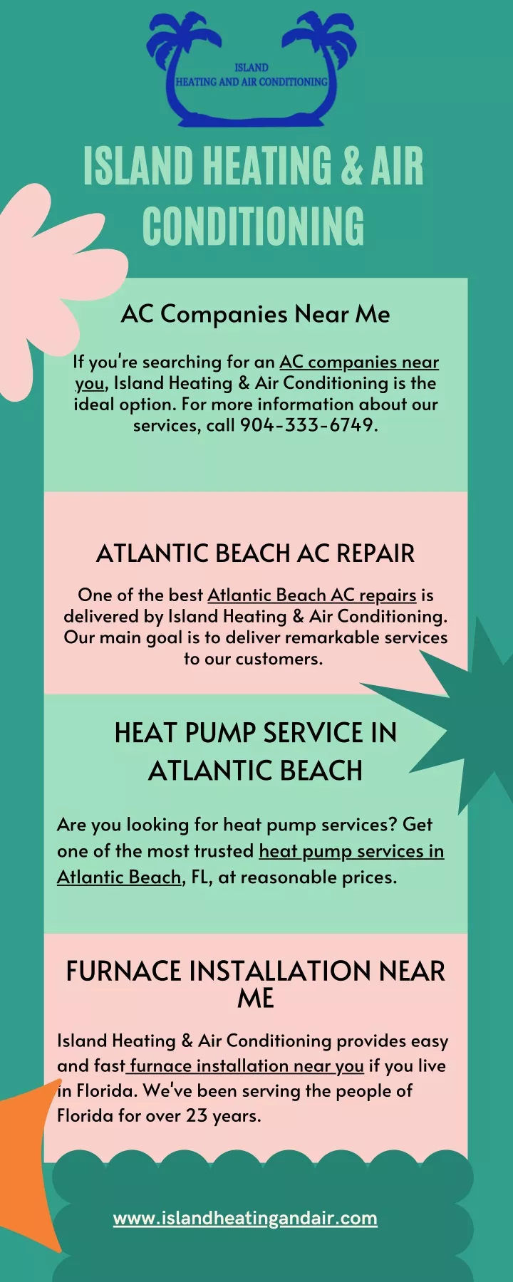 island heating air conditioning