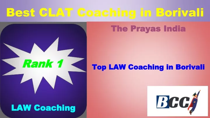 best clat coaching in borivali