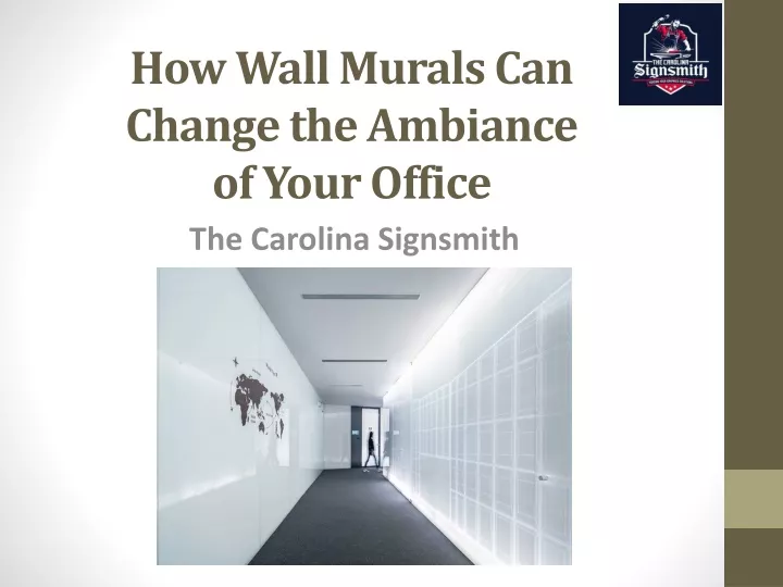how wall murals can change the ambiance of your office