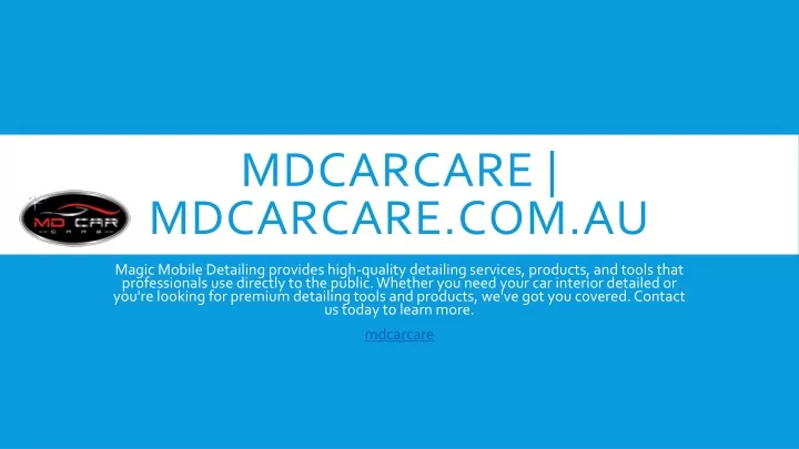 mdcarcare mdcarcare com au