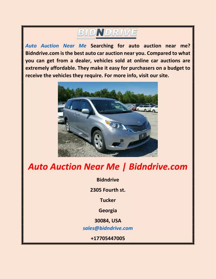 auto auction near me searching for auto auction