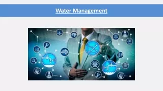 water management