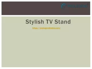 Stylish TV Stand |  Prolegend