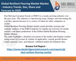 global resilient flooring market market industry