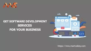 Get Software Development Services for your Business