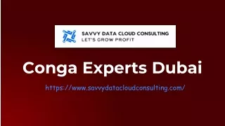 Conga Experts Dubai