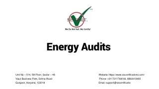 energy audits