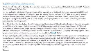 https www dope review com onyx review what