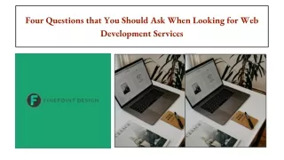 Four Questions that You Should Ask When Looking for Web Development Services