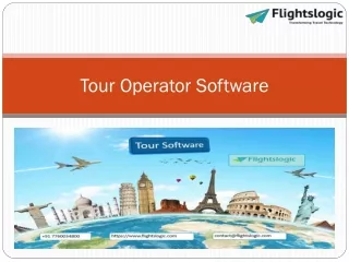 tour operator software