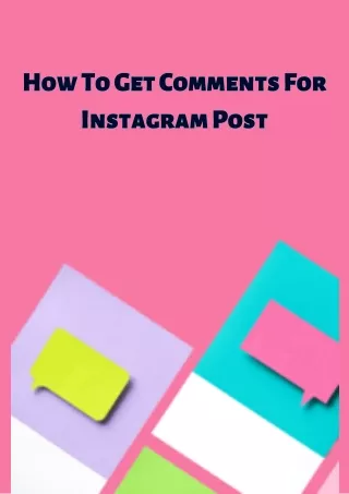 how to get comments for