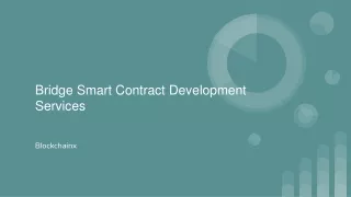 bridge smart contract development services
