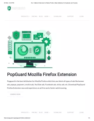 No.1 Adblock Extension for Mozila Firefox