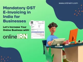 Mandatory GST E-Invoicing in India from 1 October for Businesses