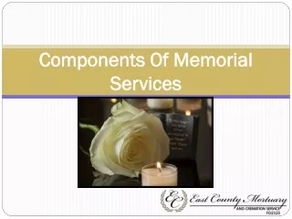 components of memorial services