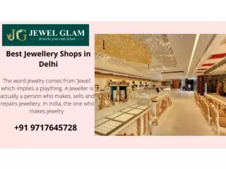 Best Jewellery Shops in Delhi