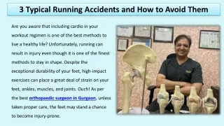 3 typical running accidents and how to avoid them