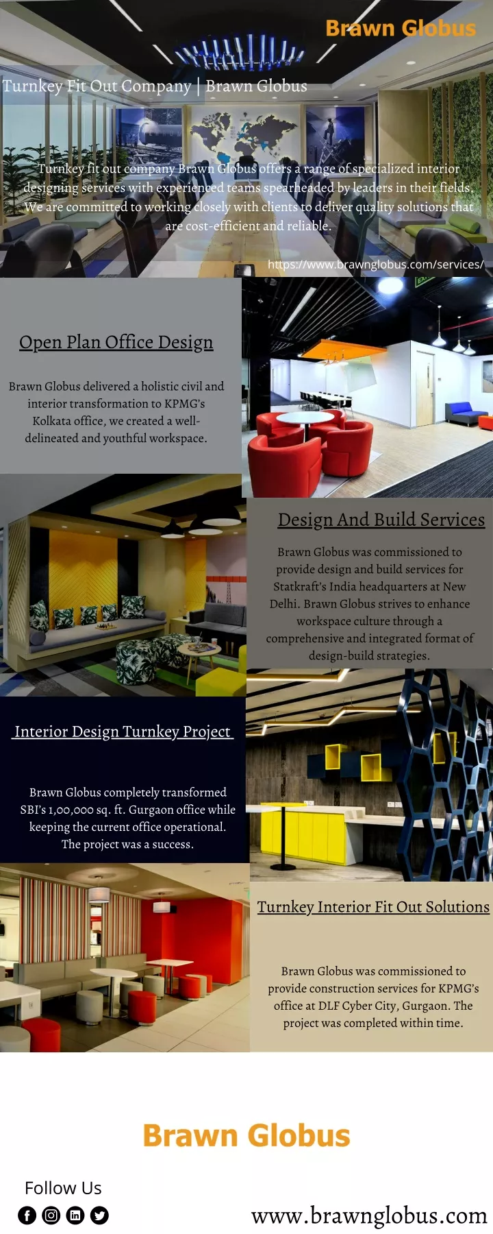 turnkey fit out company brawn globus