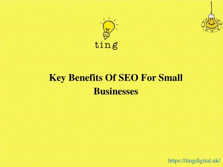 key benefits of seo for small businesses