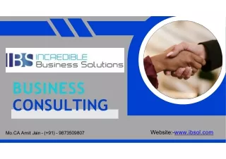 business consulting
