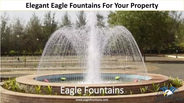 elegant eagle fountains for your property