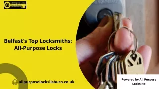 Belfast's top locksmiths All-Purpose Locks