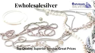 Jewelry silver wholesale _ ewholesalesilver