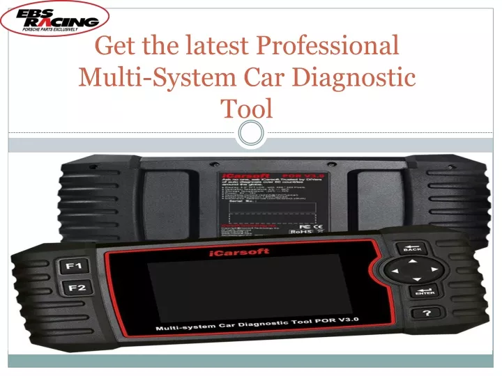get the latest professional multi system car diagnostic tool