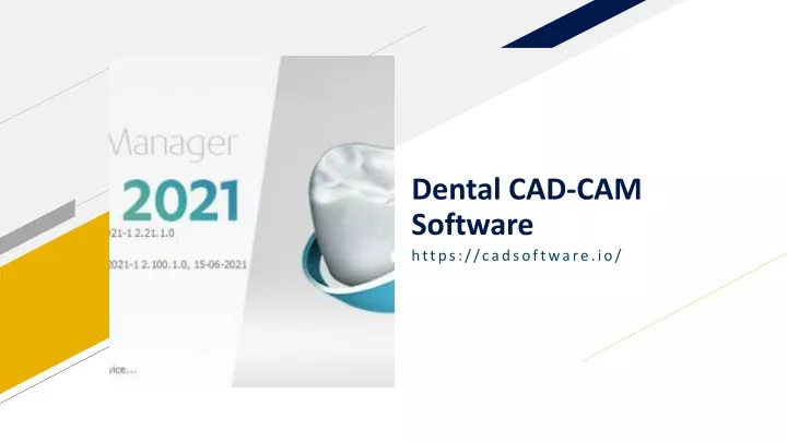 dental cad cam software