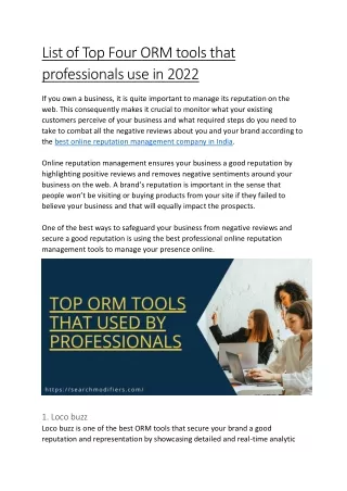 Top ORM tools that professionals use in 2022