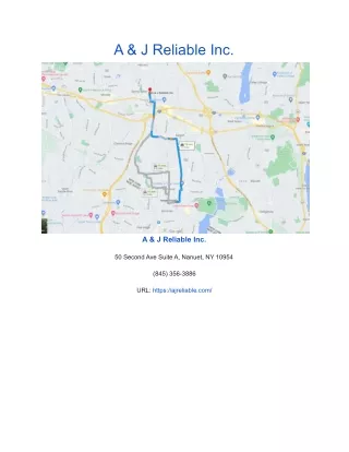 a j reliable inc