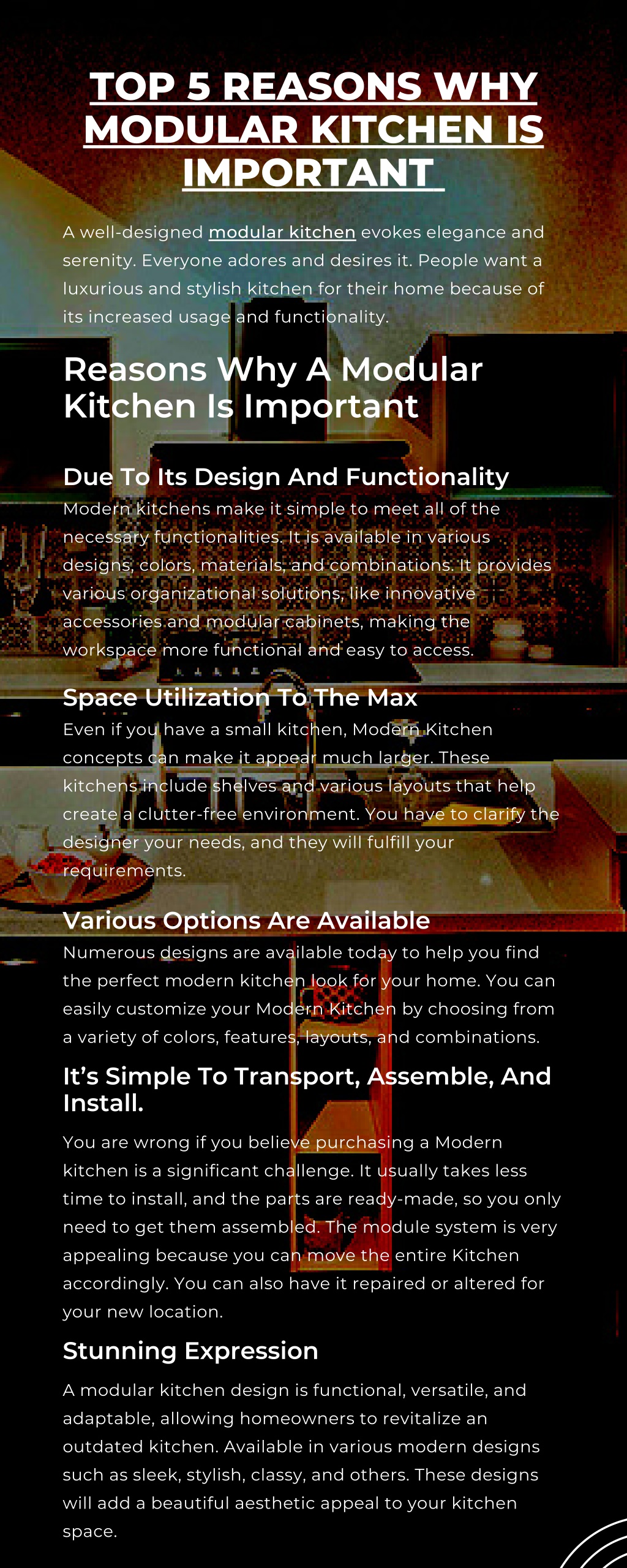 PPT - Top 5 Reasons Why Modular Kitchen Is Important PowerPoint ...