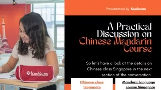 Let's discuss the Chinese Mandarin Course Singapore