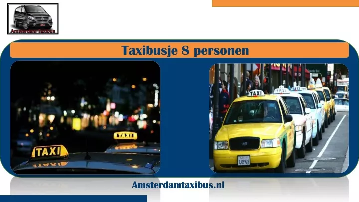 taxibusje 8 personen