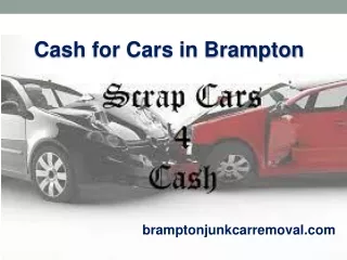 Cash for Cars in Brampton