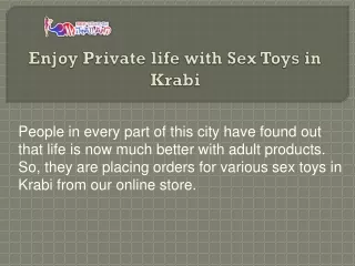 Sex Toys In Krabi | WhatsApp Us:  66948872977